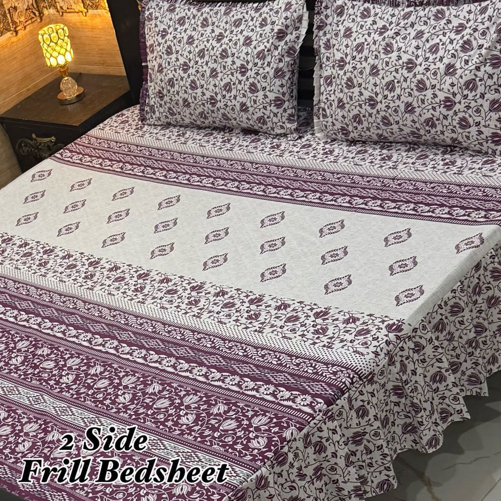 Sided Frill Bedsheets