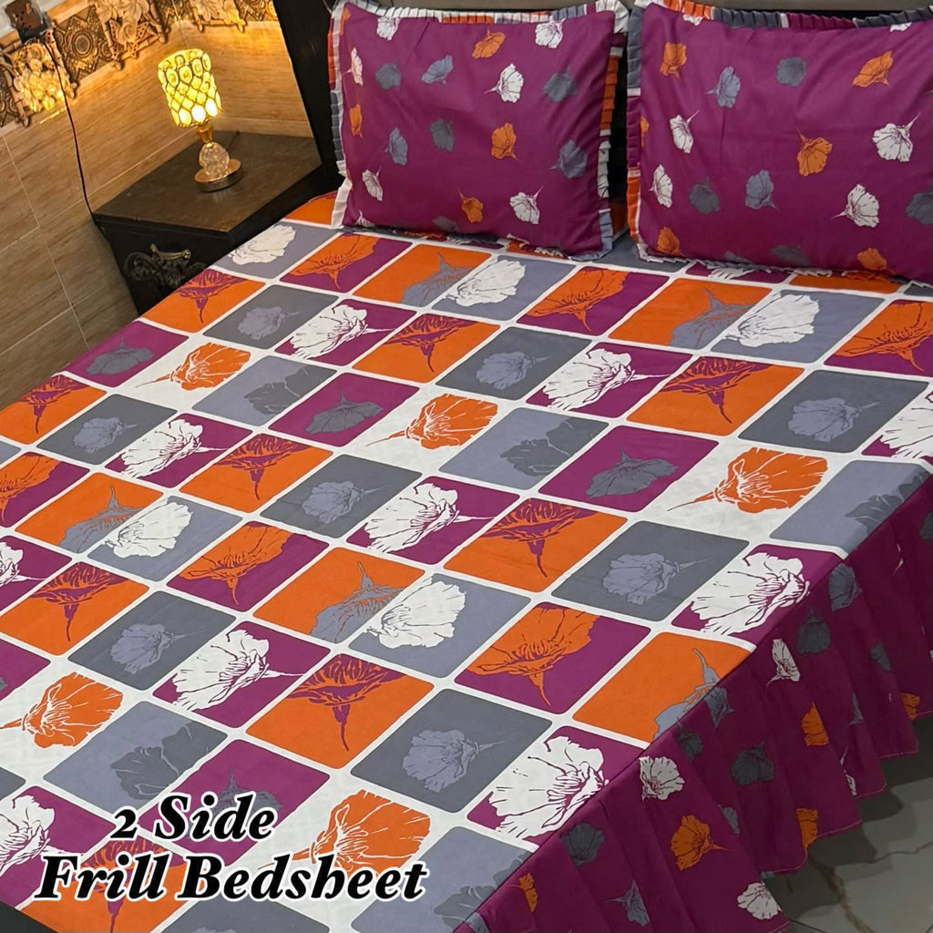 Sided Frill Bedsheets