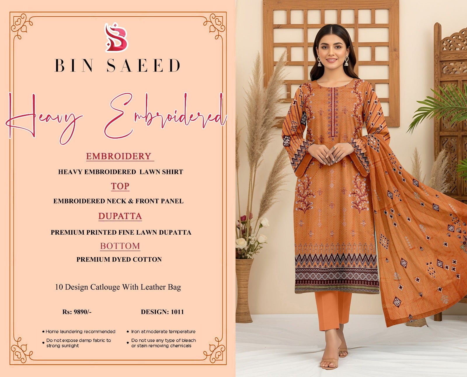 BIN SAEED EMBROIDERY COLECSION