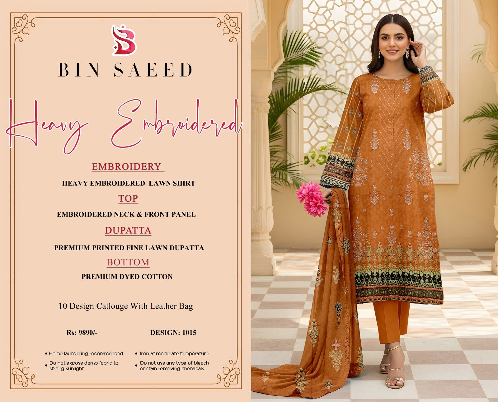 BIN SAEED EMBROIDERY COLECSION