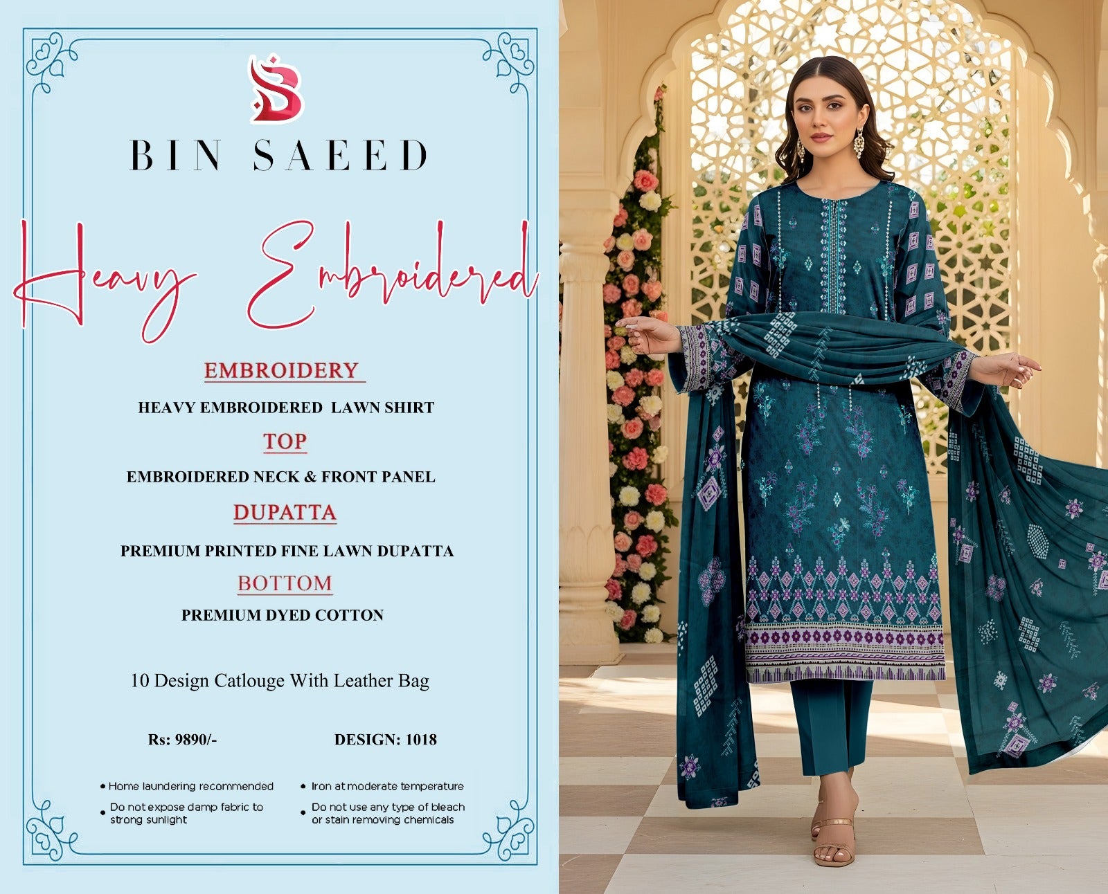 BIN SAEED EMBROIDERY COLECSION